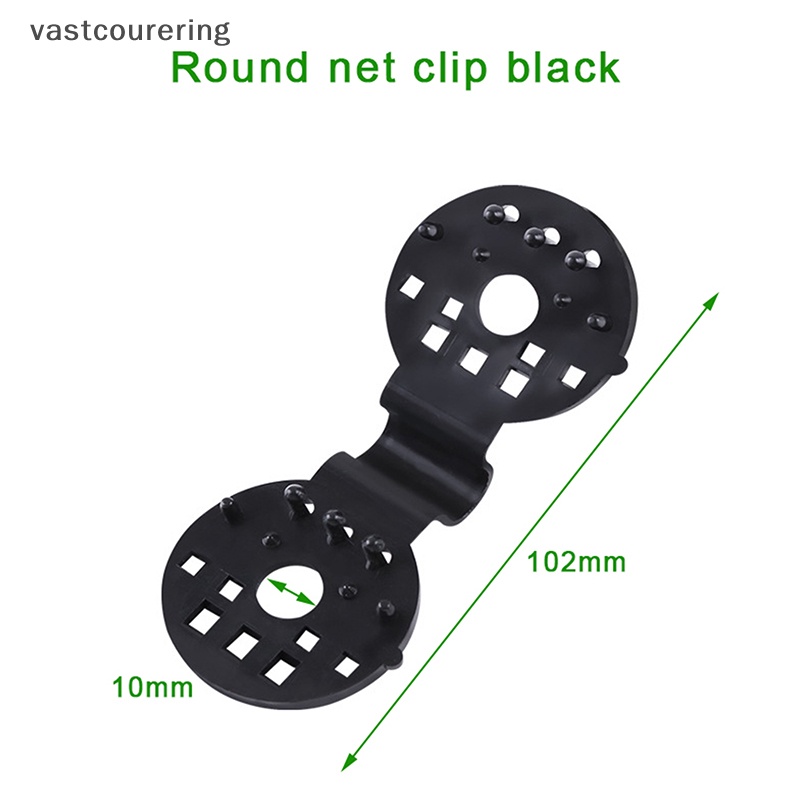 Vast Set 10 Kẹp Bướm Bằng Nhựa PP Cho Nhà Kính / Nhà Kính