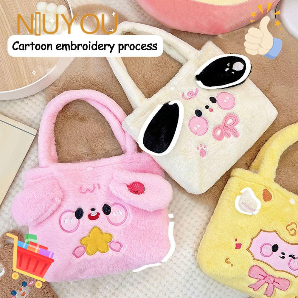 Túi Xách Lông Giả Mềm Mại Thời Trang Cho Nữ