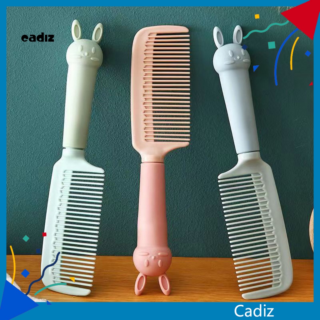 Lược Chải Tóc Tạo Kiểu Chống Rối Chống Tĩnh Điện Thiết Kế Hình Thỏ Đáng Yêu