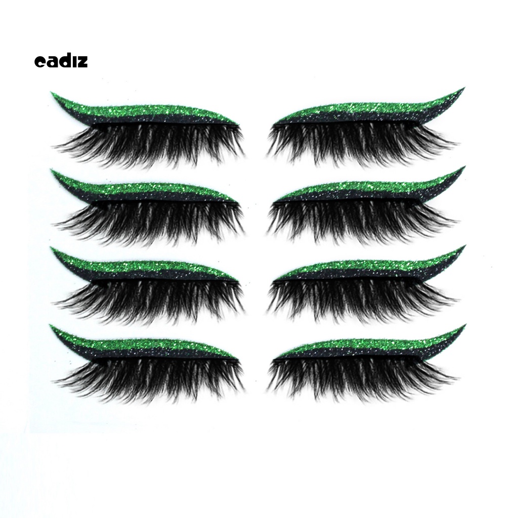 Set 4 Cặp Miếng Dán Kích Mí Nhiều Màu Sắc Không Thấm Nước Thời Trang Cho Nữ