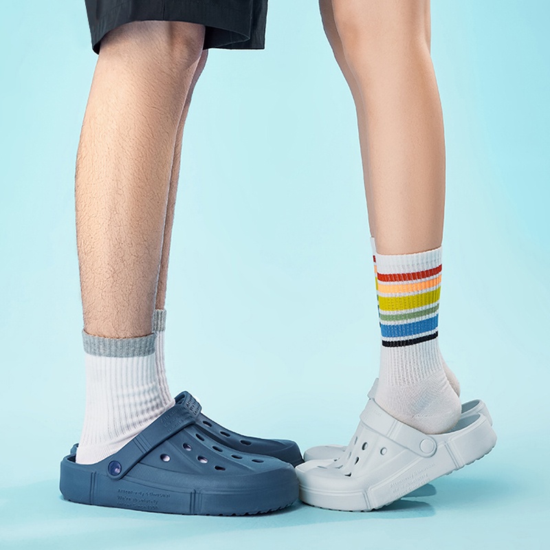 CAMEL SPORTS Sandal lỗ bít mũi đáy dày chống trượt mùa hè cho nữ