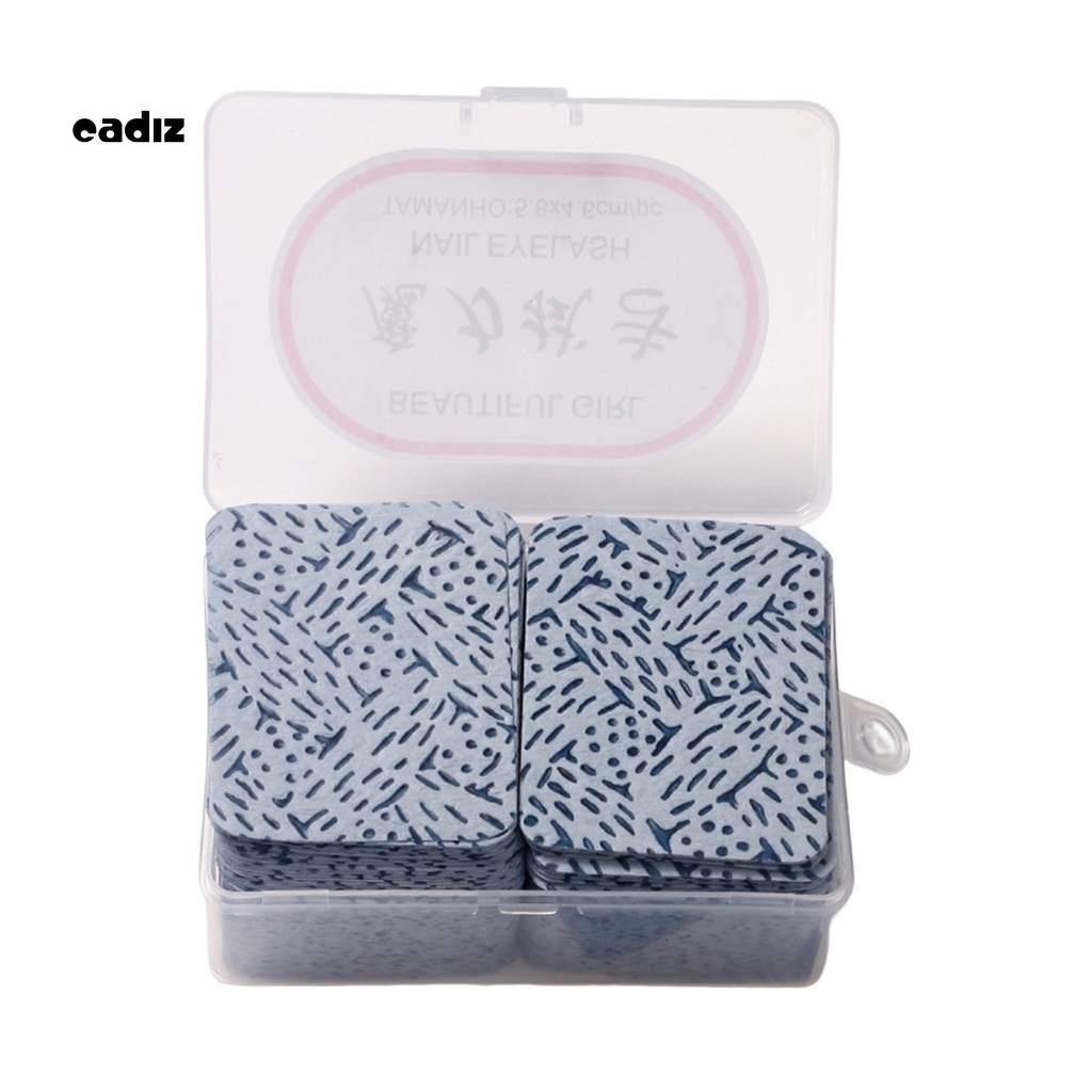 Hộp 180 Miếng Bông Tẩy Trang Làm Sạch Lông Mi Hai Mặt Tiện Dụng