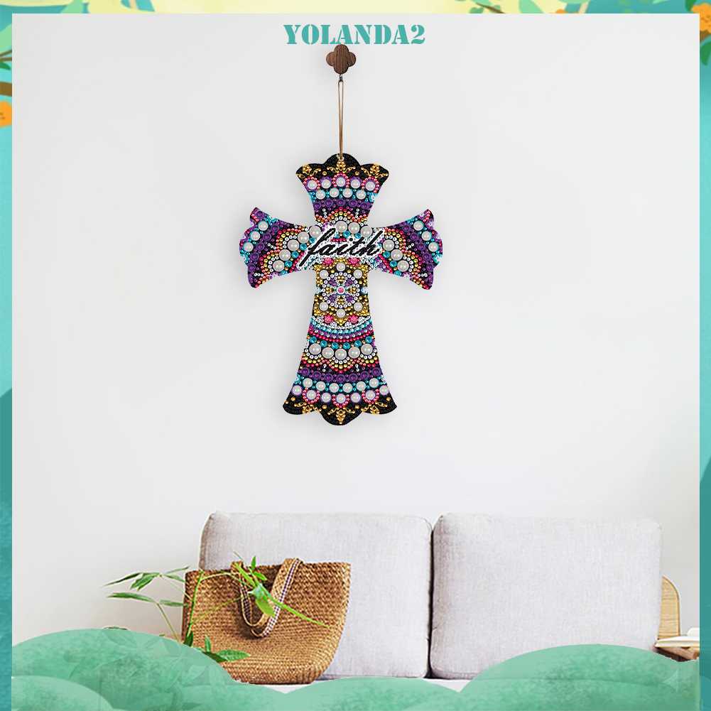 Mặt Dây Chuyền Đính Đá 5D Một Mặt Tự Làm Trang Trí Túi Xách Cho Nữ