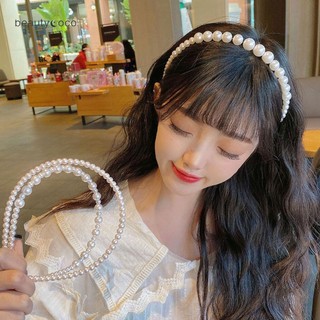 Beautycoco🍊băng đô cài tóc đính hạt ngọc trai phong cách mới 2024