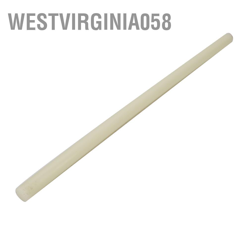 Westvirginia058 Thanh nylon tròn bằng nhựa chất lượng cao trắng Đường kính 20 / 35mm Chiều dài 500mm