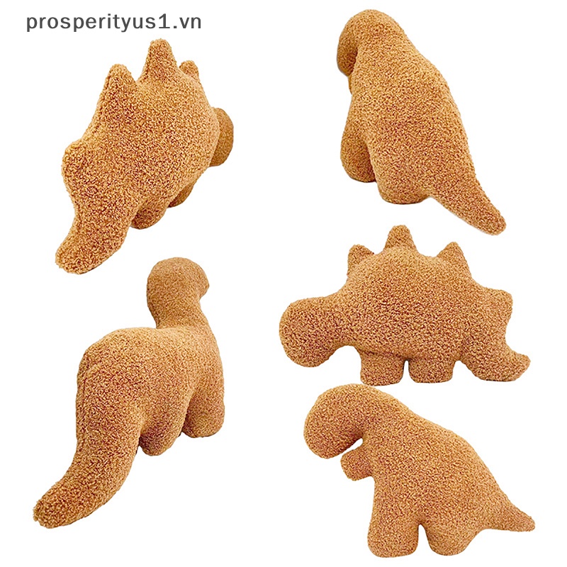 Gối Nhồi Bông Hình Khủng Long / Gà Dễ Thương Cho Bé prosperityus1 [prosperityus1] New Dino Nugget]