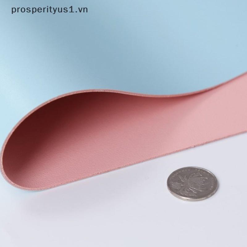 [prosperityus1] Thảm Da Lộn Hai Mặt Cỡ Lớn Lót Chuột Chơi Game Cầm Tay Chống Nước
