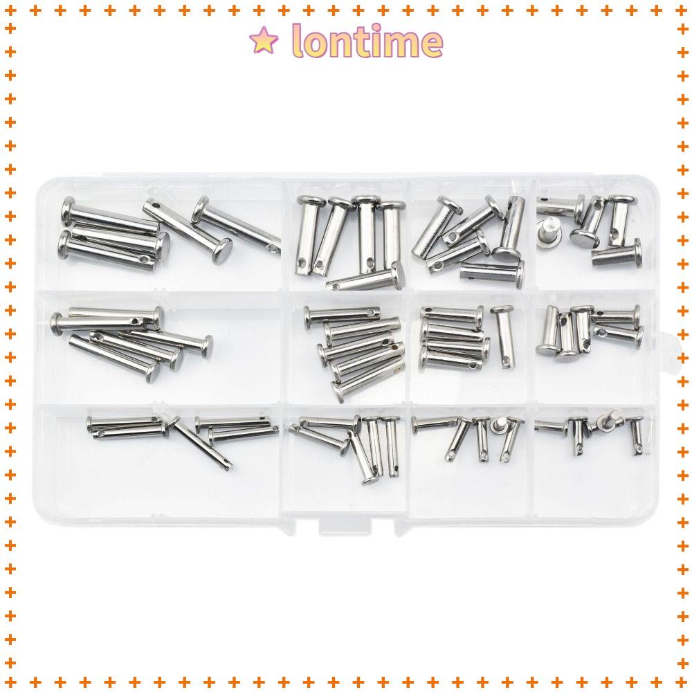 Bộ 60 Chốt Chặn Lỗ Đơn Bằng Kẽm 12 Kích Cỡ M3 / M4 / M5