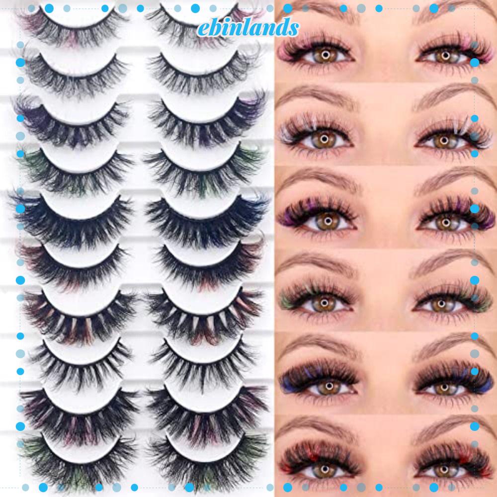 Cặp Lông Mi Giả 3D Dài Và Dày EBINLANDS