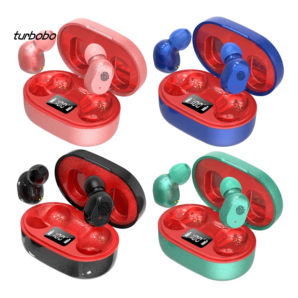 Tai Nghe Thể Thao Không Dây Bluetooth 5.0 Chống Nước IPX5 Màn Hình LED Cảm Ứng Vân Tay Và Phụ Kiện
