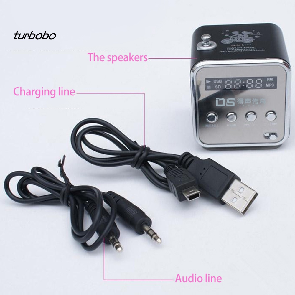 Loa Thể Thao turbobo Mini Màn Hình LCD Siêu Trầm