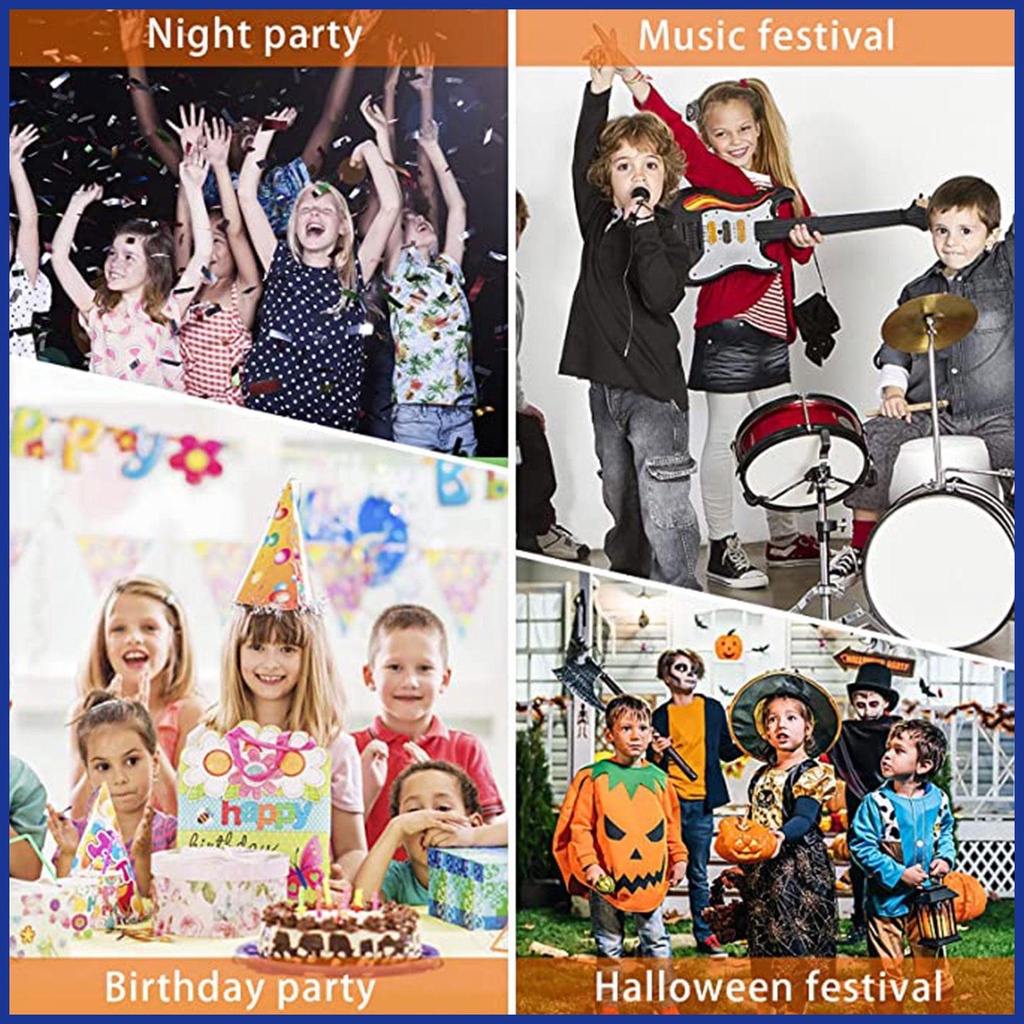 Bộ Phấn Kim Tuyến Lấp Lánh Dùng Trang Điểm Cơ Thể Đa Năng Tiện Dụng