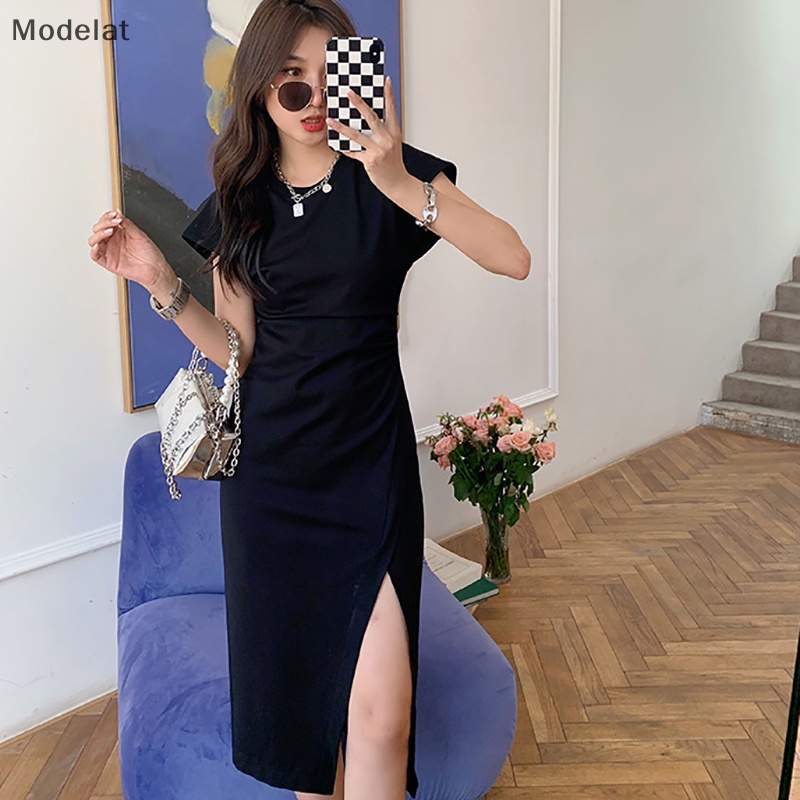 Mfc Đầm Mùa Hè Phong Cách Hàn Quốc Đơn Giản Gợi Cảm Thời Trang Cho Nữ