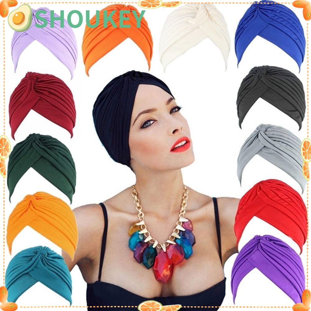 Mũ Trùm Đầu Co Giãn Thời Trang Cho Nữ