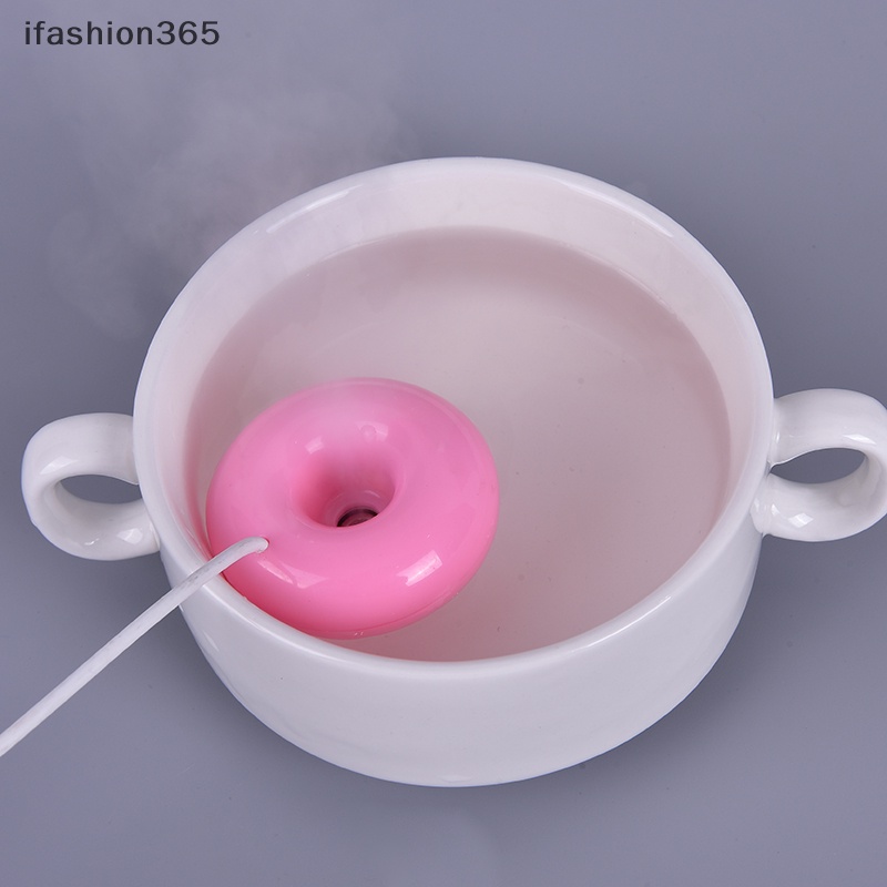 1 Máy Tạo Độ Ẩm Không Khí Hình Bánh Donut Mini Kết Nối USB ifashion365