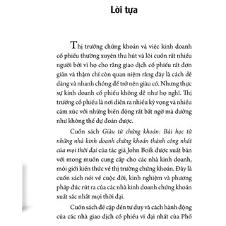 Sách - Giàu Từ Chứng Khoán (Tái Bản 2021)