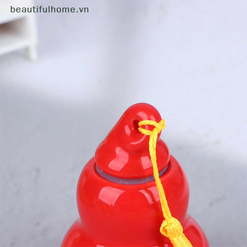 1 Hũ Đựng Thuốc Bằng Sứ Hình Quả Bầu Có Nắp Đậy Tiện Dụng