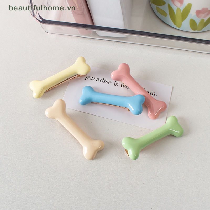 Set 2 Kẹp Tóc Hình Trái Tim Phong Cách Lolita