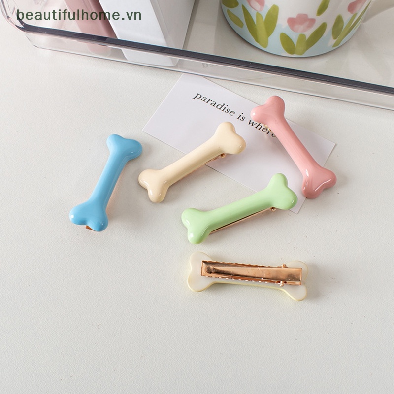 Set 2 Kẹp Tóc Hình Trái Tim Phong Cách Lolita