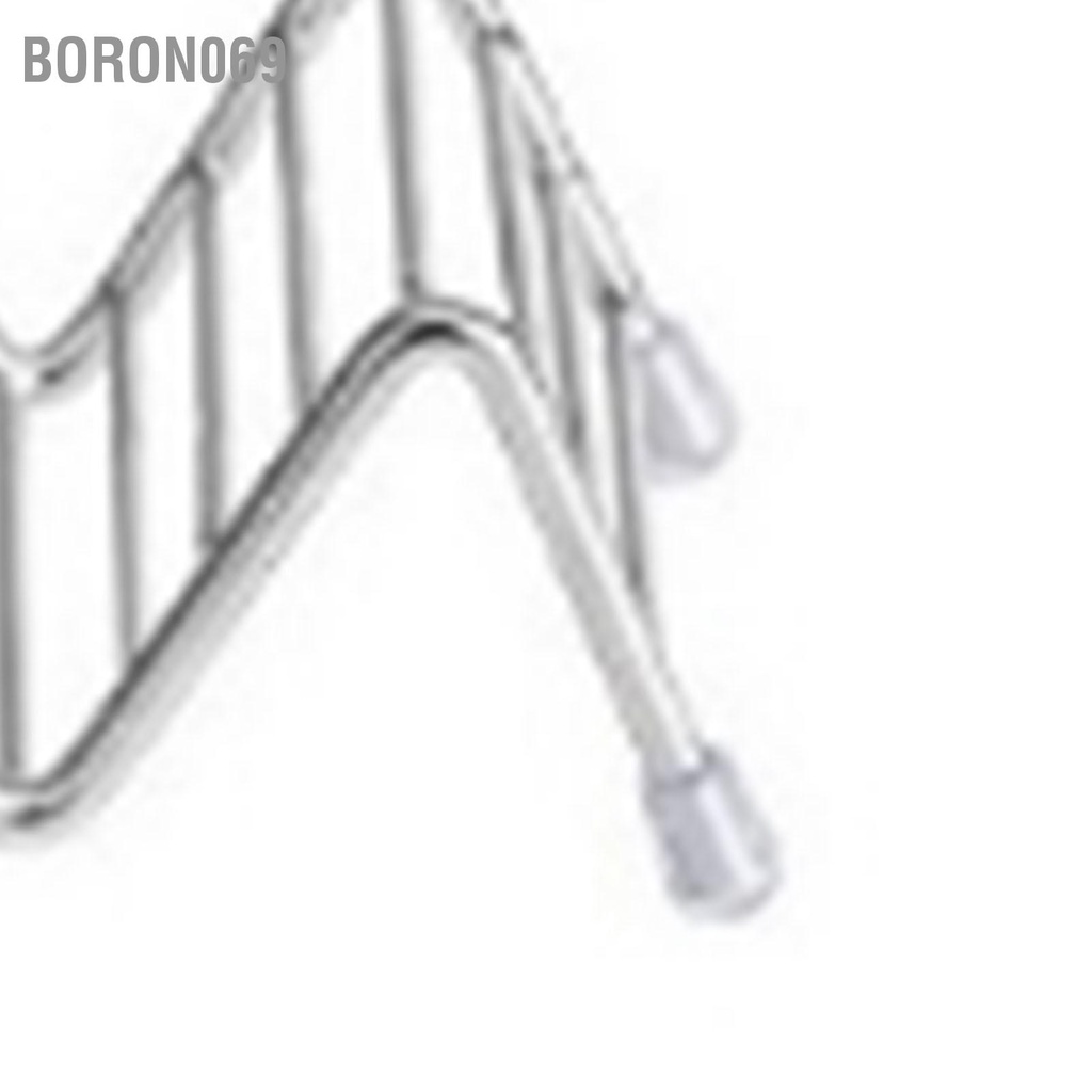 Boron069 Giá đỡ bánh Taco hình chữ V bằng thép không gỉ Chả giò ngô Stand Home Pancake Food Rack