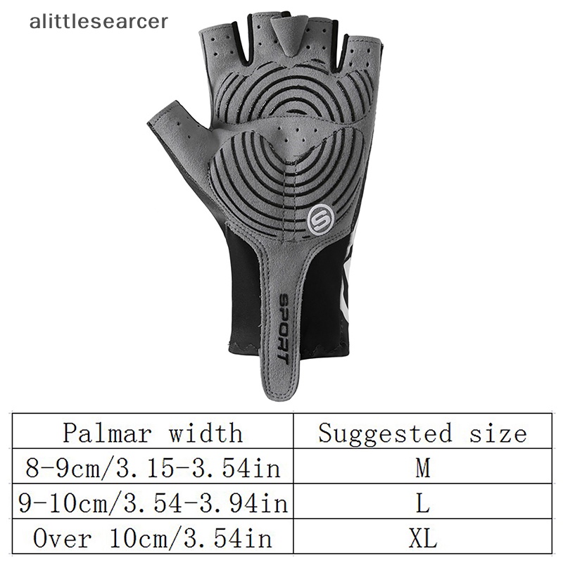 1 Đôi Găng Tay Xe Đạp Nửa Ngón Chống Trượt