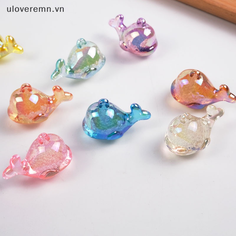 Cá Heo Nhỏ Trong Suốt Nhiều Màu Sắc Bằng Acrylic DIY