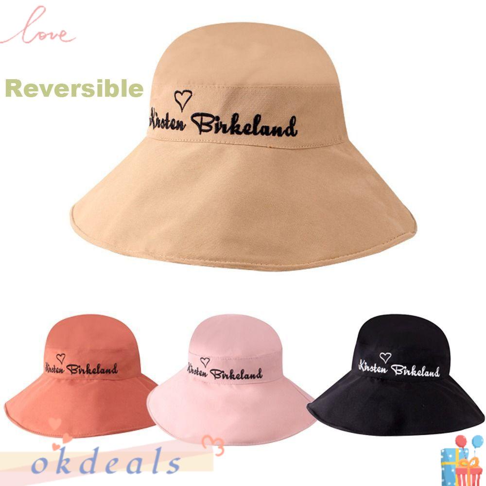 Nón Tai Bèo Đi Biển Mùa Hè Hai Mặt Có Thể Đảo Ngược Kích Thước Plus