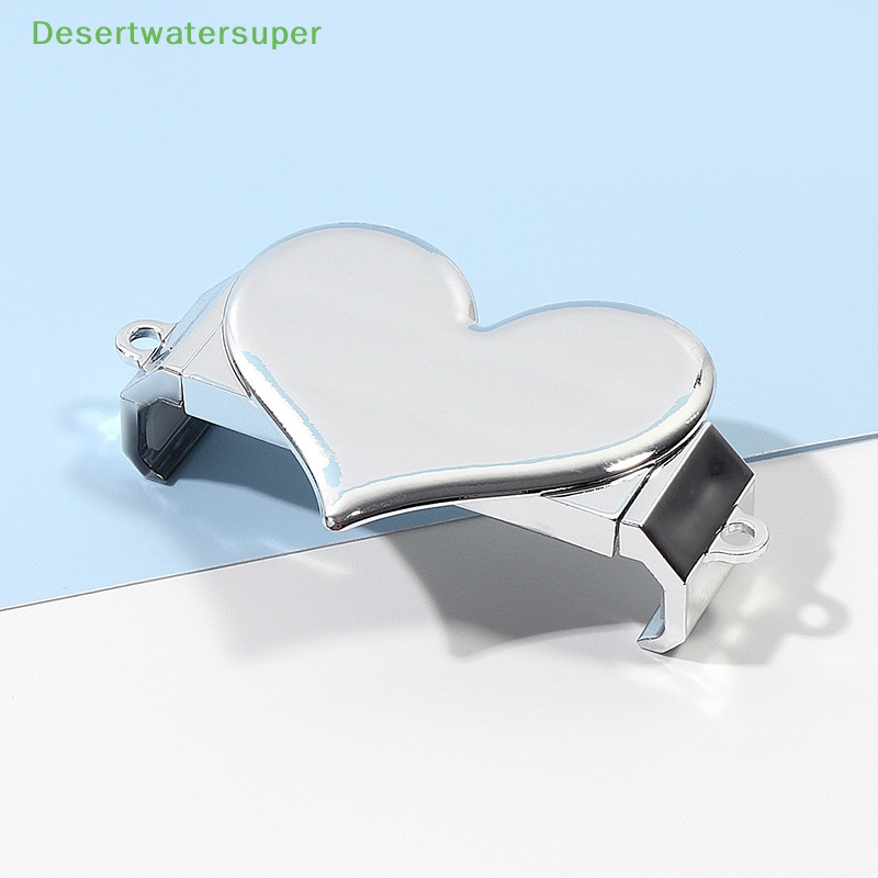 Dsvn Dây Đeo Điện Thoại Hình Trái Tim Tráng Gương Kẹp Lưng Có Thể Tháo Rời Màu Bạc Có Thể Tháo Rời