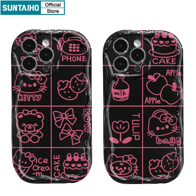 Suntaiho Ốp lưng ốp iphone Ốp Điện Thoại Silicon Mềm Hình Suntaiho Graffiti Cho Iphone 7 8 PLUS XR X XS 11 12 13 14 Pro Max