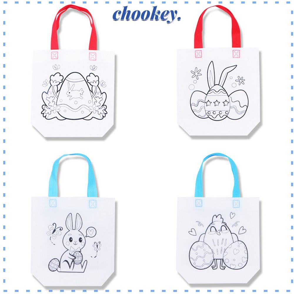 CHOOKEY Set 12 Túi 12 Chiếc Nhiều Màu Sắc Xinh Xắn Giáo Dục Cho Bé