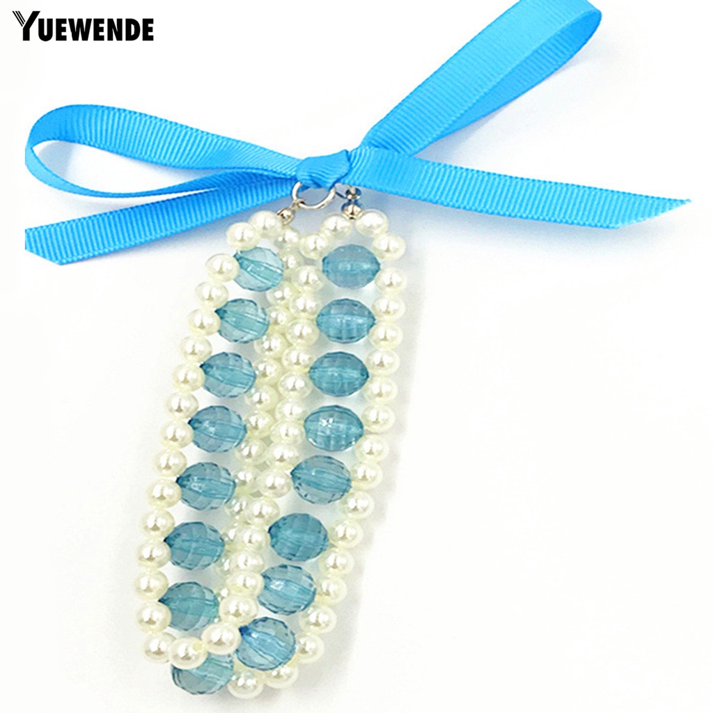 Yq.e Vòng Cổ Acrylic Ngọc Trai Giả Tinh Tế Trang Trí Vòng Cổ Cho Thú Cưng Hàng Ngày