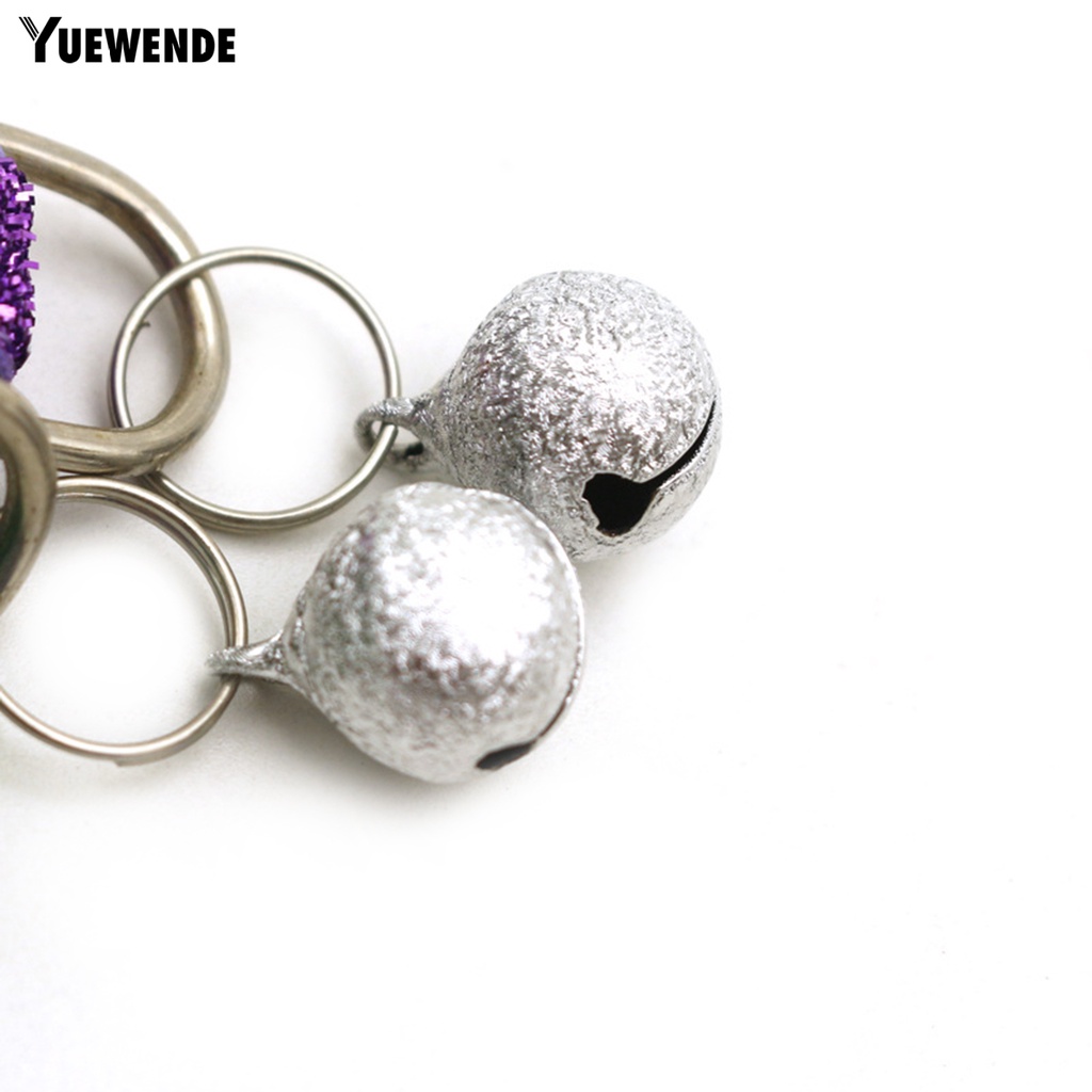 Yq.e Vòng Cổ Đính Kim Sa Lấp Lánh Thoáng Khí Không Phai Màu Có Chuông Cho Thú Cưng