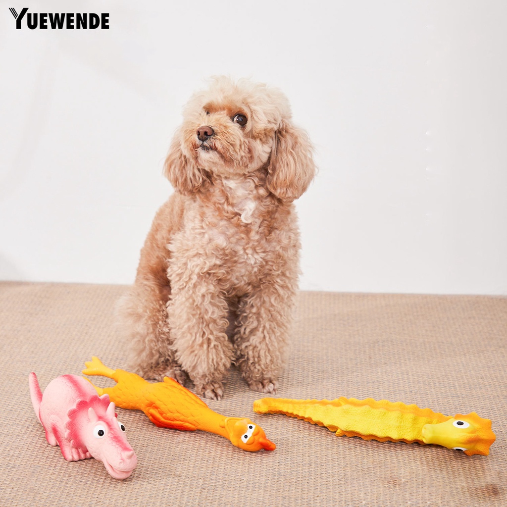 Yq.e Đồ Chơi Búp Bê Cá Ngựa Hoạt Hình Có Âm Thanh Vui Nhộn Chống Cắn Và Mài Mòn Phong Cách Harmless Cho Cún Cưng