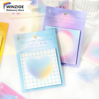 Winzige Giấy note ghi chú pastel dễ thương 40 tờ giấy note giấy nhớ giấy ghi chú có keo