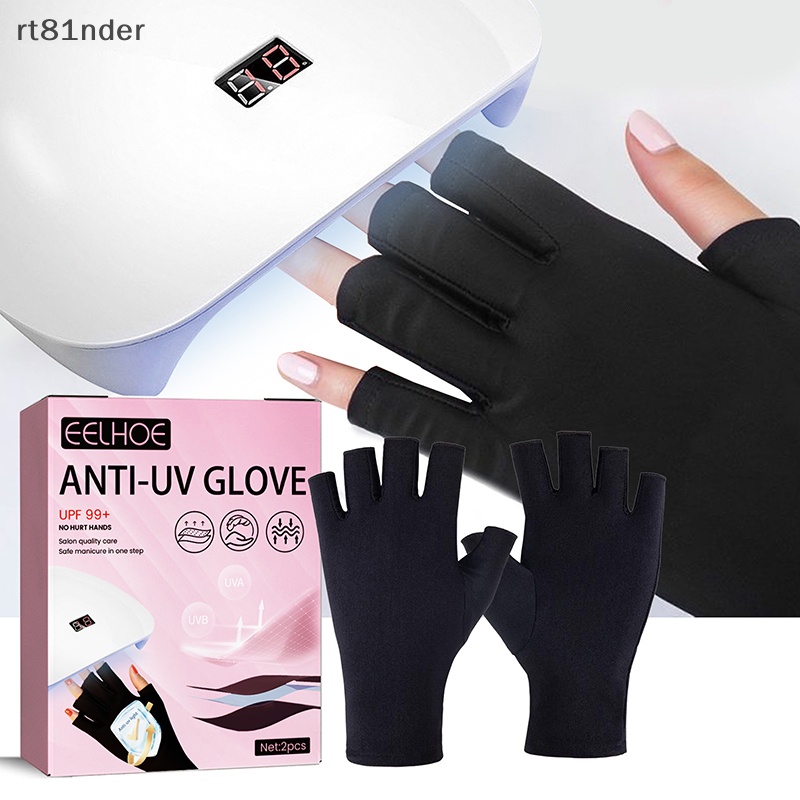 1 Đôi Găng Tay Chống Tia UV Bảo Vệ Khi Làm Móng