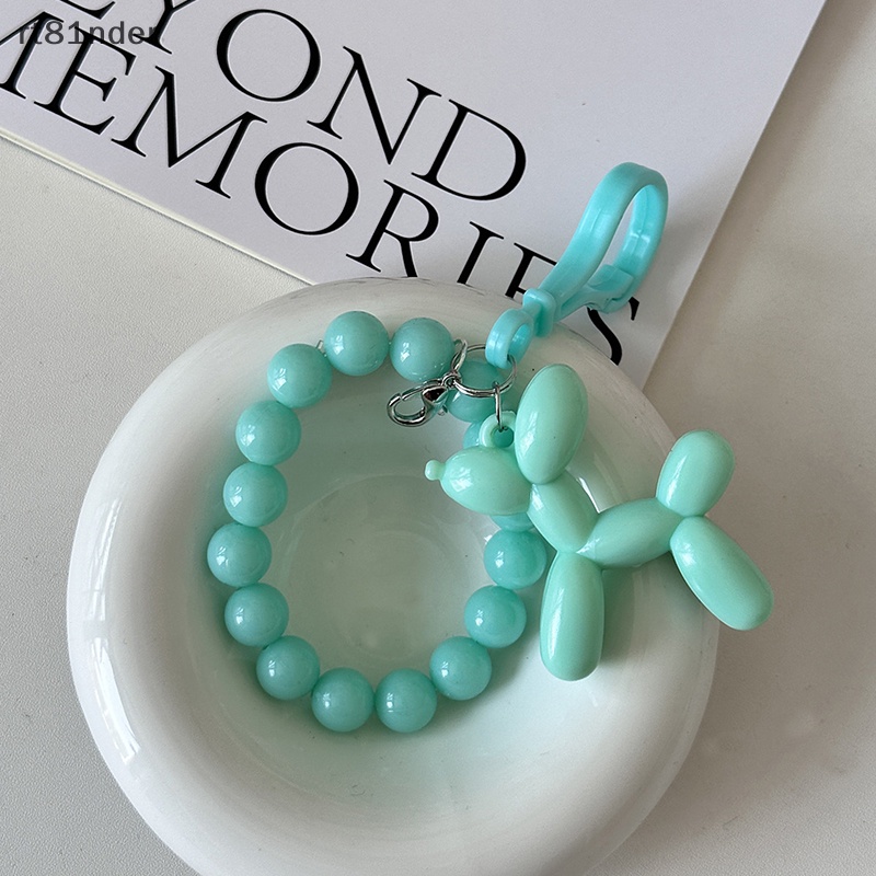 Rt 1 Móc Khóa Hình Chú Chó Đeo Bóng Bay Đính Ngọc Trai Dễ Thương Tinh Tế Cho Học Sinh