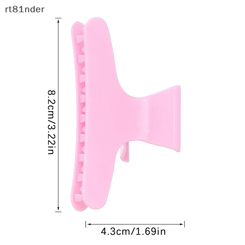 Set 12 Kẹp Tóc Bướm Màu Trơn Đơn Giản Cho Nữ