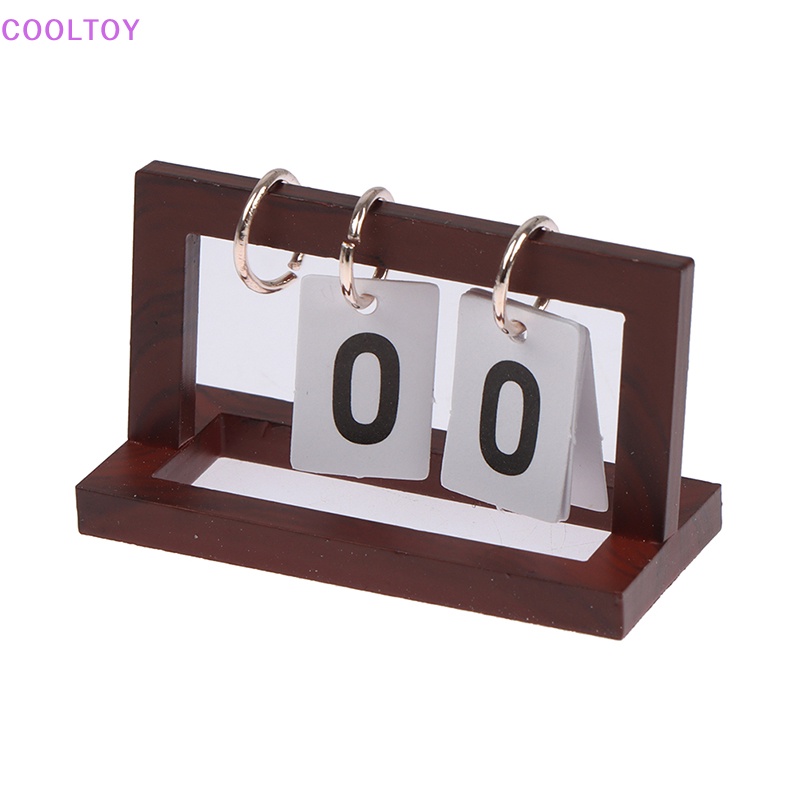 Cooltoy Lịch Để Bàn Trang Trí Nội Thất Nhà Búp Bê Kawaii