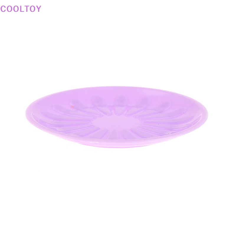 Cooltoy Set 4 Đĩa Mini Trang Trí Nhà Búp Bê DIY Mới Lạ