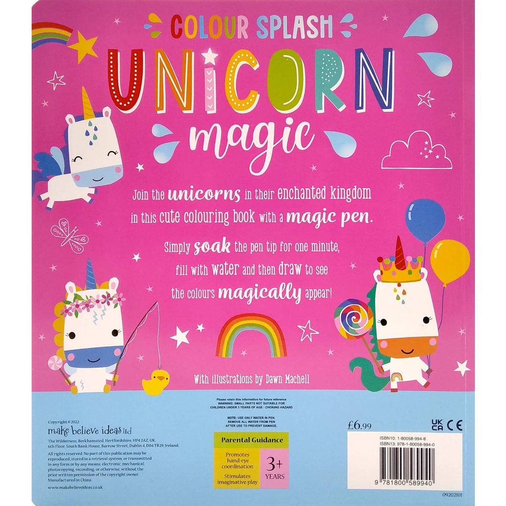 Colour Splash Unicorn Magic