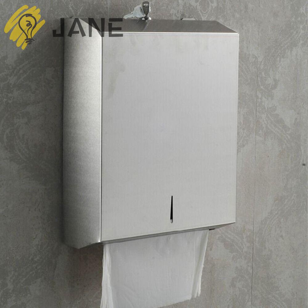 Máy Rút Khăn Giấy JANE Có Khóa|Giá Treo Tường Không Cần Chạm Cho Phòng Tắm Và Nhà Bếp