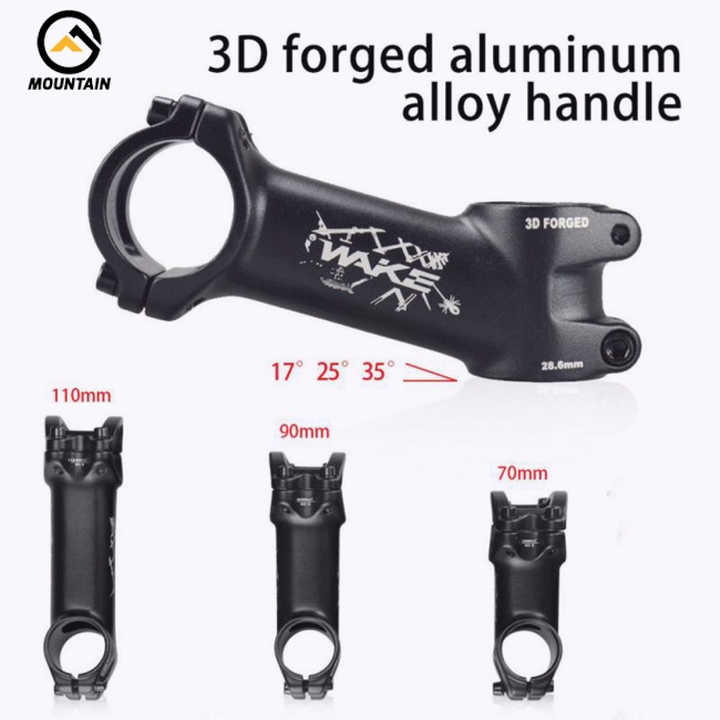 Pô Tăng Bằng Hợp Kim Nhôm 10 / 17 / 25 / 35 Độ 60 / 70 / 80 / 90 / 100 / 110mm Dành Cho Xe Đạp Leo Núi