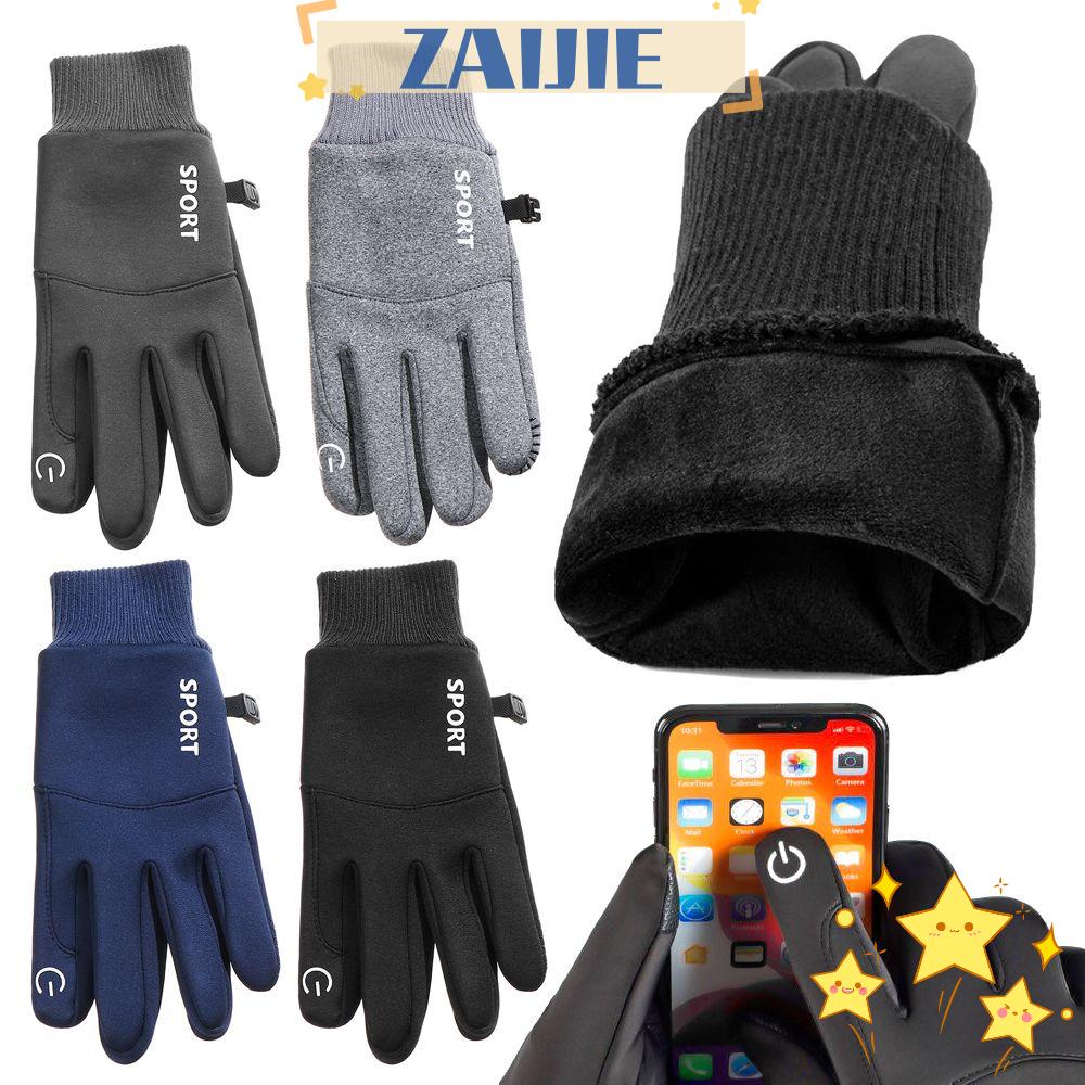 Đôi Găng Tay Chống Trượt Zaijie 24 Dùng Để Lái Xe / Trượt Tuyết