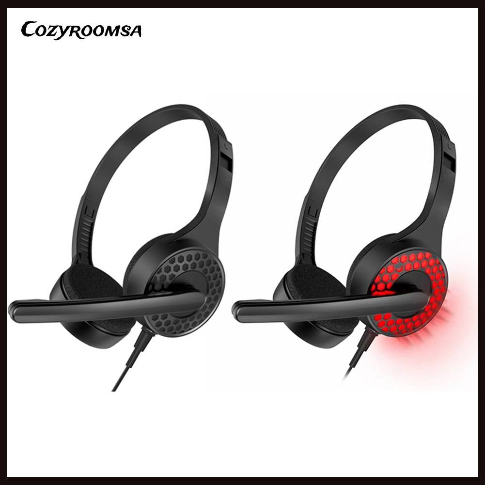 Tai Nghe Chơi Game Có Dây 3.5mm Kèm Mic Dành Cho Máy Tính Bảng / Laptop