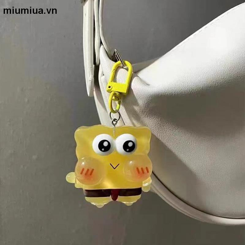 Miumiua🔮Móc Khóa Hình Búp Bê Hoạt Hình Spongebob Đáng Yêu