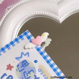 ⚡Kẹp tóc kiểu đôi cánh trái tim siêu dễ thương