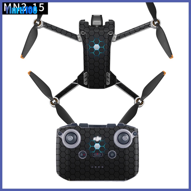 Miếng Dán Pvc Chống Thấm Nước Bảo Vệ Cho Điều Khiển Từ Xa Drone DJI Mini 3 Pro RC-N1