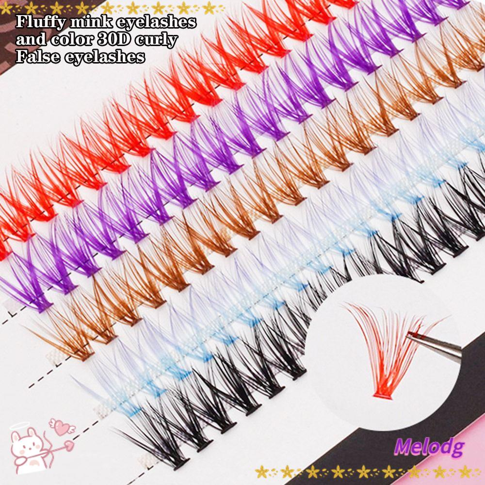 Lông Mi Giả Nhiều Màu Sắc Tùy Chọn Giúp Làm Dày Lông Mi Tiện Dụng