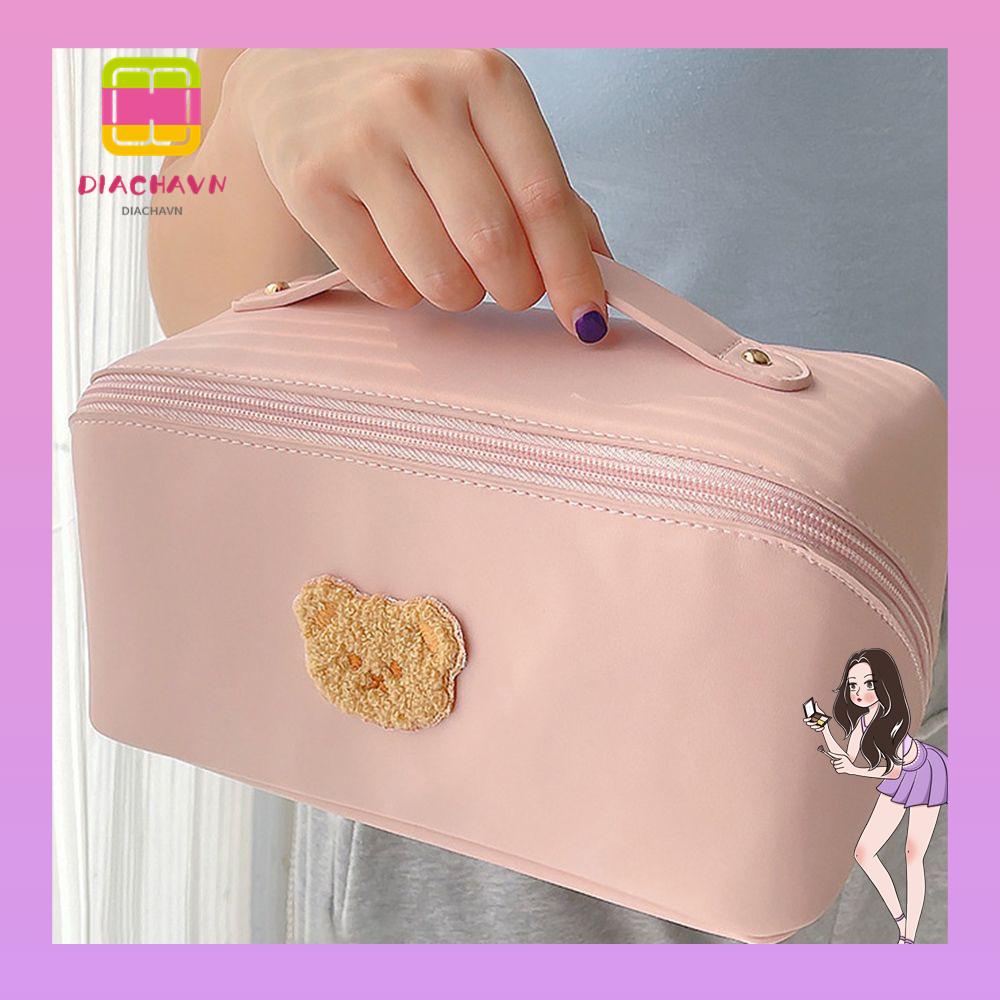 Túi Đựng Mỹ Phẩm Cỡ Lớn Có Khóa Kéo Tiện Dụng