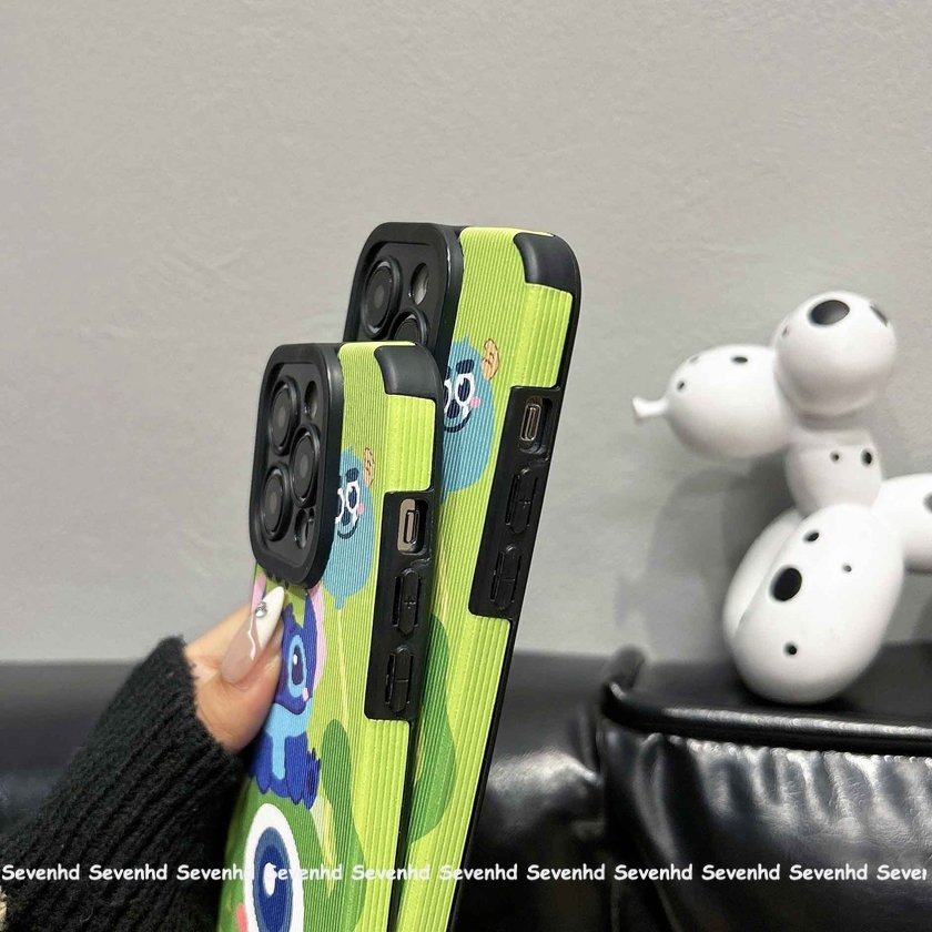 Ốp Điện Thoại Mềm Chống Sốc In Hình Stitch Mắt To Cho iPhone 14 13 12 11 Pro Max SE2020 X Xr Xs Max 8 7 Plus